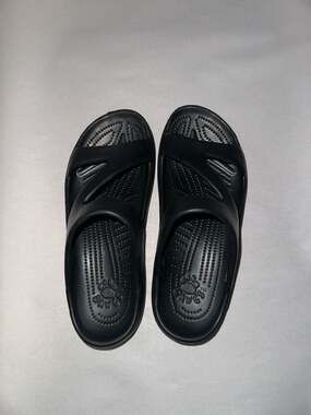 DAWGS Women's Z-Sandals Black Comfort Slides